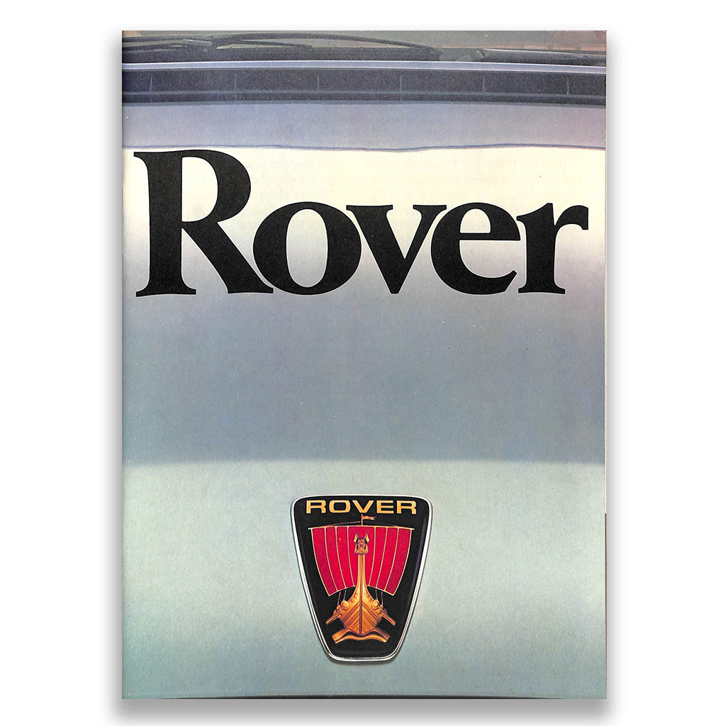Rover SD1 Range Car Sales Brochure, 2300, 2600, 3500 V8, V8-S #3458 1980