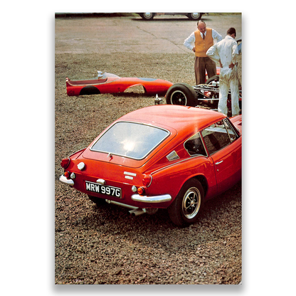 Triumph GT6 Mk2 Car Sales Brochure #402/1268/UK 1968