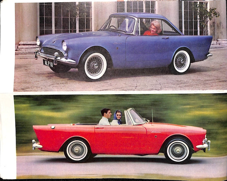 Sunbeam Car Sales Range Brochure 1010 H 1964 image 2