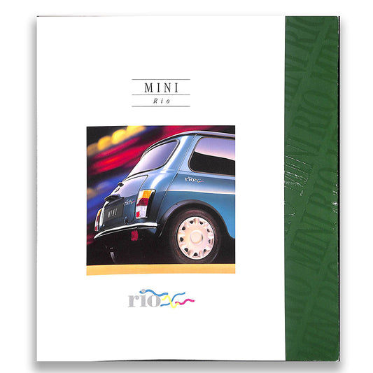 Rover Mini Rio Car Sales Brochure 1993 #4477