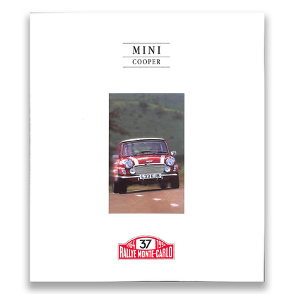 Rover Mini Cooper Car Sales Brochure 1994 #4563