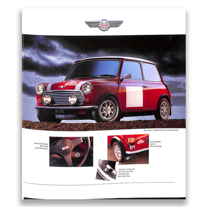 Rover Mini Cooper Car Sales Brochure 1994 #4563