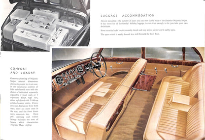 Daimler Majestic Major 8-page Large Format Brochure 1961/62 image 6