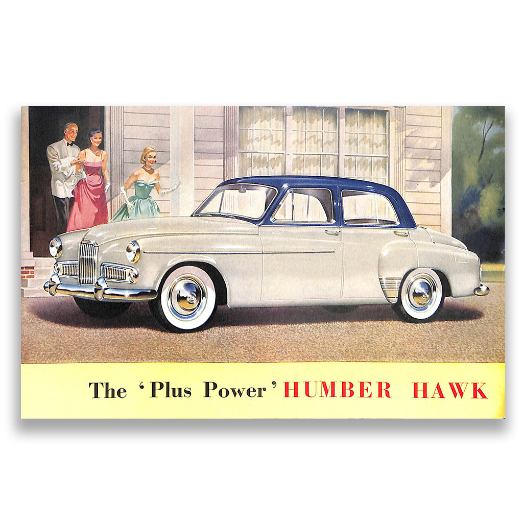 Humber Hawk Car Sales Brochure, #494/1/106/40/H 1952