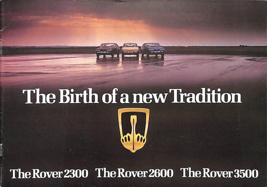 Rover SD1 Brochure #3255A 1977 image 0