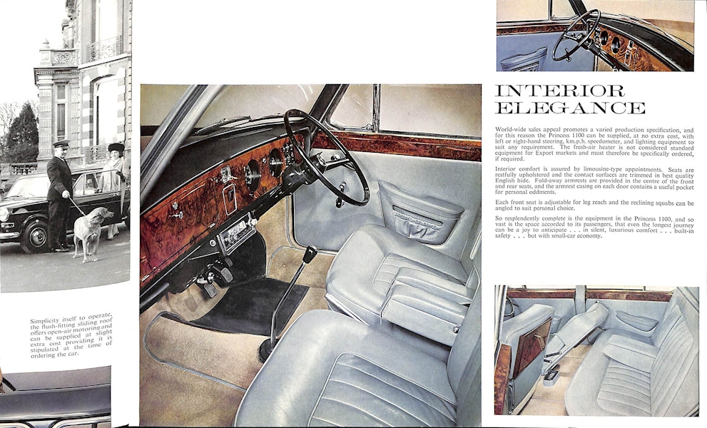 Vanden Plas Princess 1100 Brochure #2232/A 1964 image 4