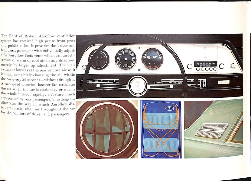 1966 Ford Zephyr V6 &amp; Zephyr Brochure image 4