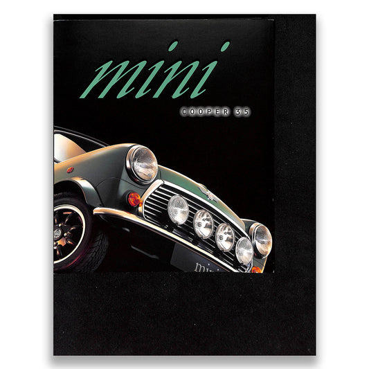 Rover Mini Cooper 35 Car Sales Brochure 1996 #5083