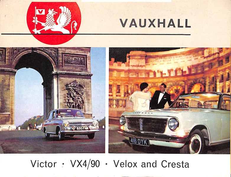 Vauxhall Range Car Sales Brochure 1962 image 0