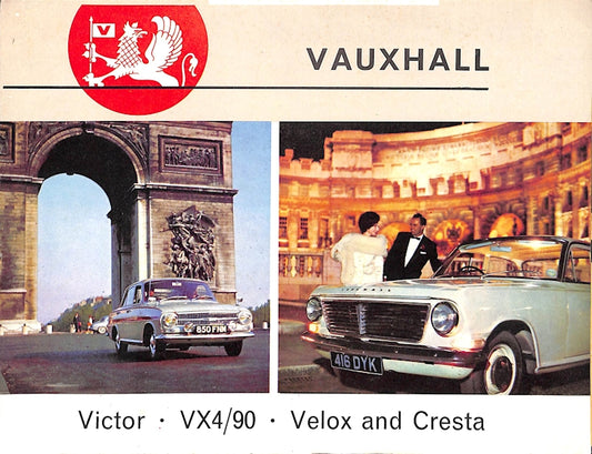 Vauxhall Range Car Sales Brochure 1962 image 0