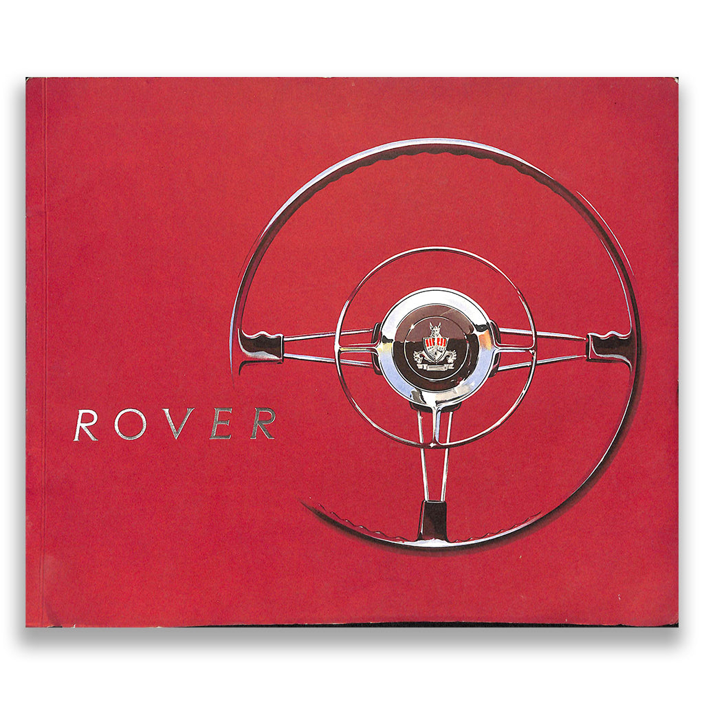 Rover P4, 60, 75, 90 and 105 Car Sales Brochure #566 1958