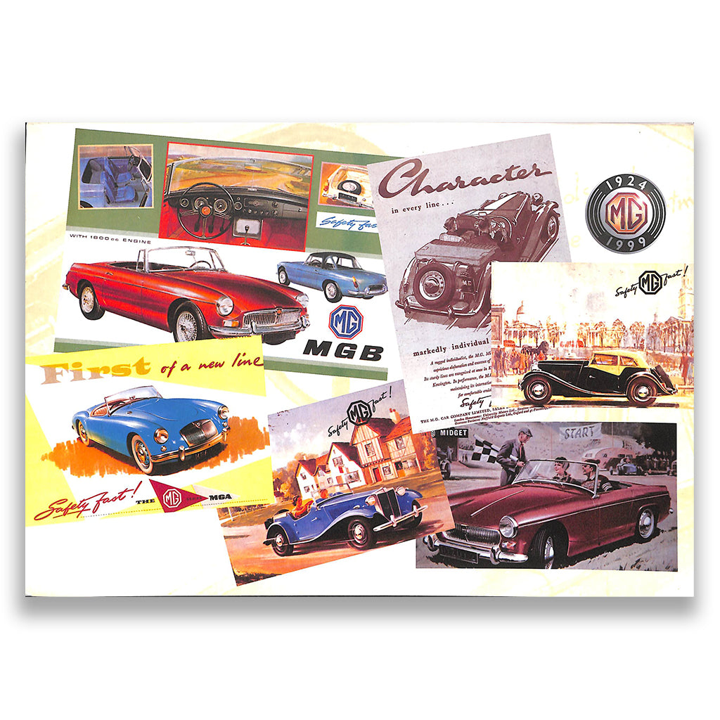MG MGF Car Sales Brochure Pack #5678 1999