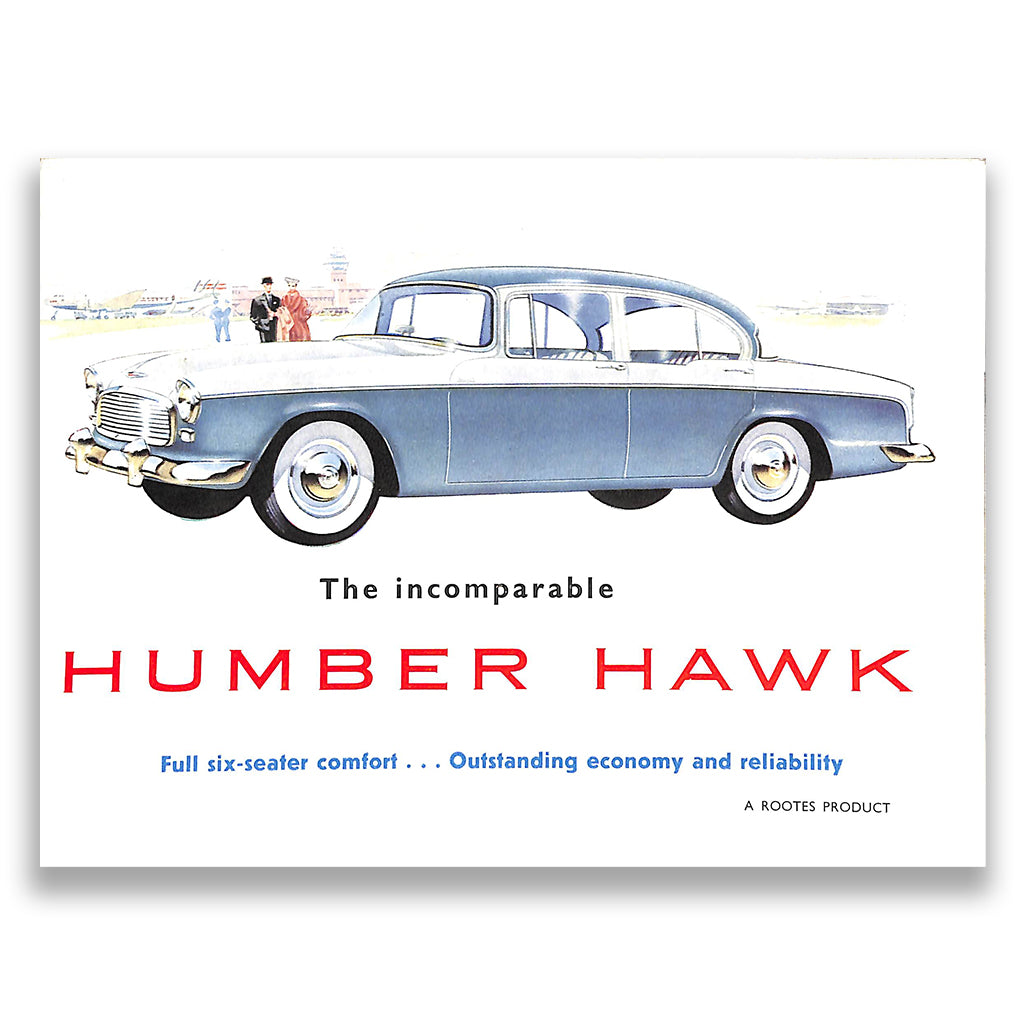 Humber Hawk Car Sales Brochure, #583/H 1959
