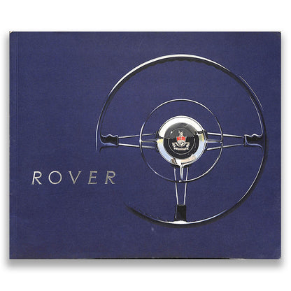 Rover P4, 80 and 100 Car Sales Brochure #586 1960