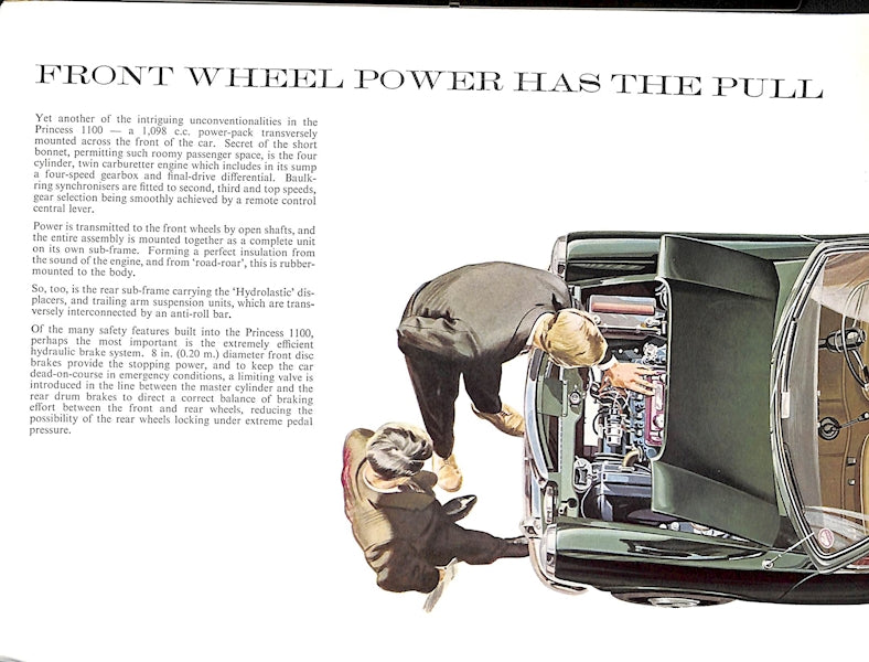 Vanden Plas Princess 1100 Brochure #2232/A 1964 image 5