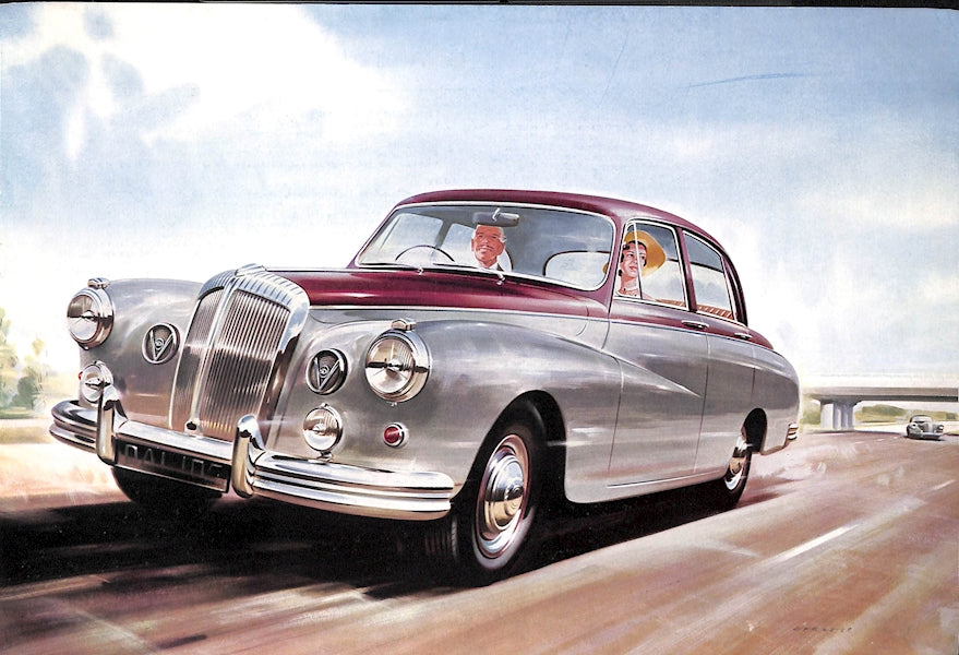 Daimler Majestic Major 8-page Large Format Brochure 1961/62 image 2