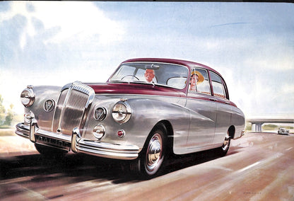 Daimler Majestic Major 8-page Large Format Brochure 1961/62 image 2
