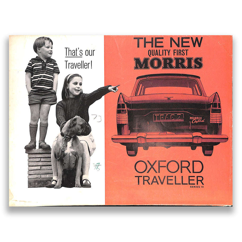 Morris Oxford Traveller Series V1 Car Sales Brochure #61125 1961