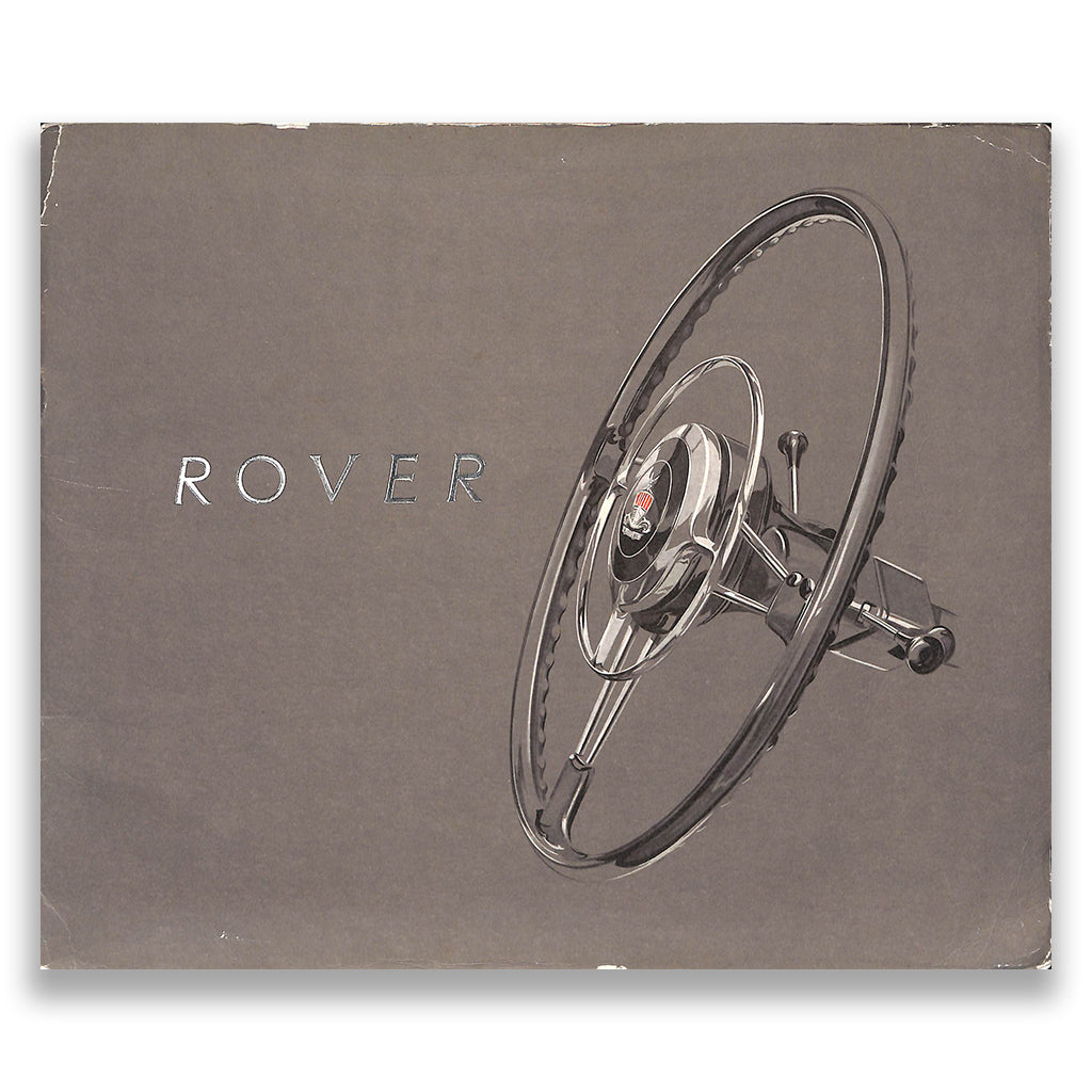 Rover P4, 80 and 100 Car Sales Brochure #586 1961