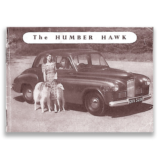 Humber Hawk Car Sales Brochure, #61/8/43/H 1949