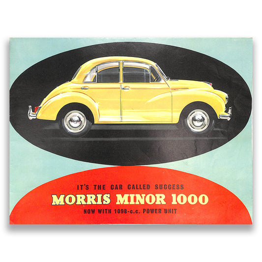 Morris Minor 1000 Car Sales Brochure #62138 1962