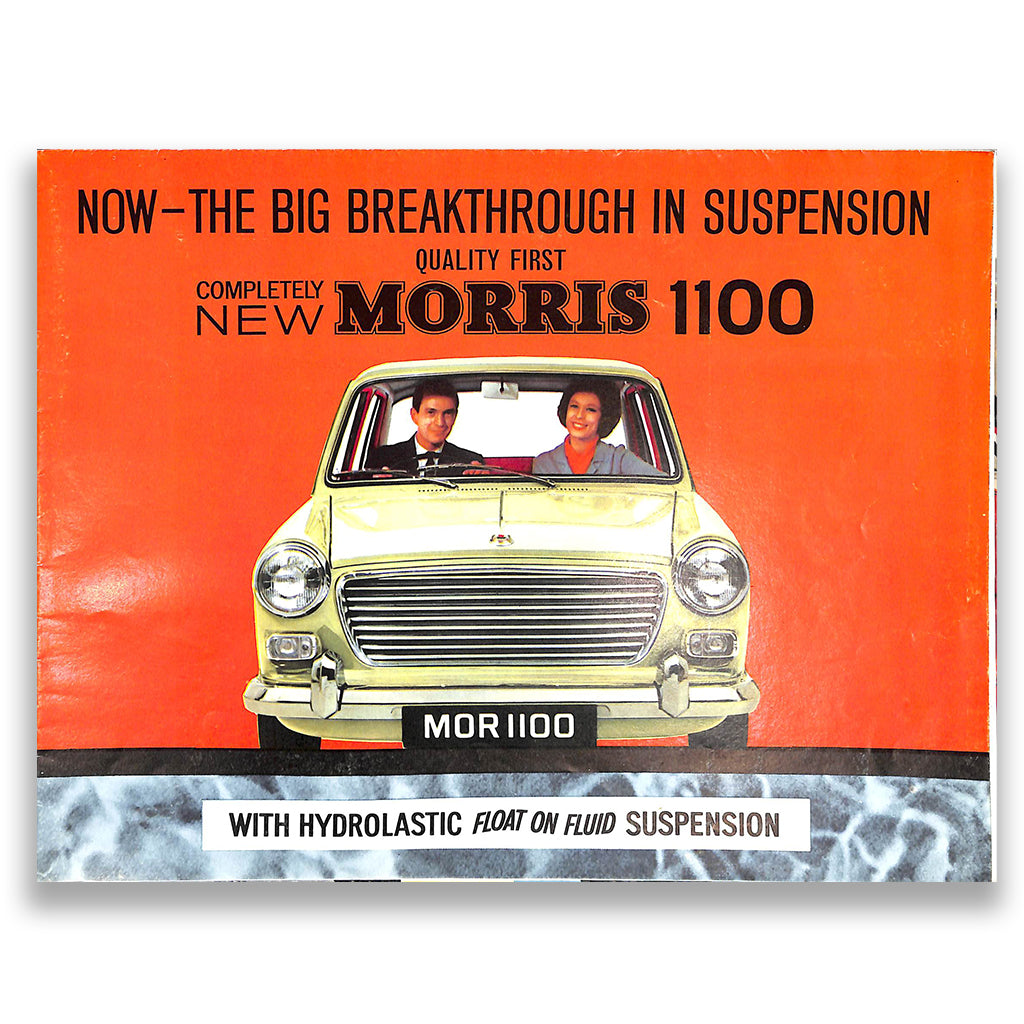 Morris 1100 Car Sales Brochure #6217 1962