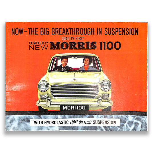 Morris 1100 Car Sales Brochure #6217 1962