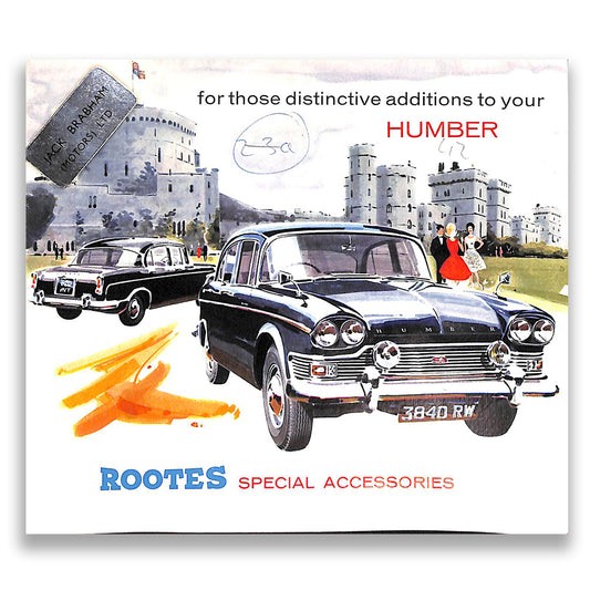 Humber Rootes Special Accessories Brochure, #63103 1963