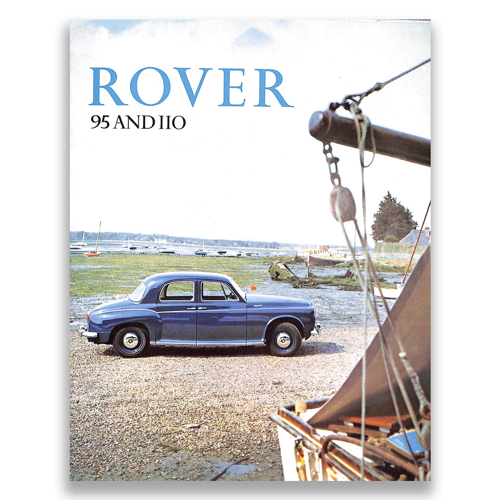 Rover P4, 95 and 110 Car Sales Brochure #638/B 1964