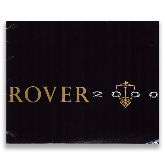 Rover 2000 Saloon Car Sales Brochure #644/A 1963