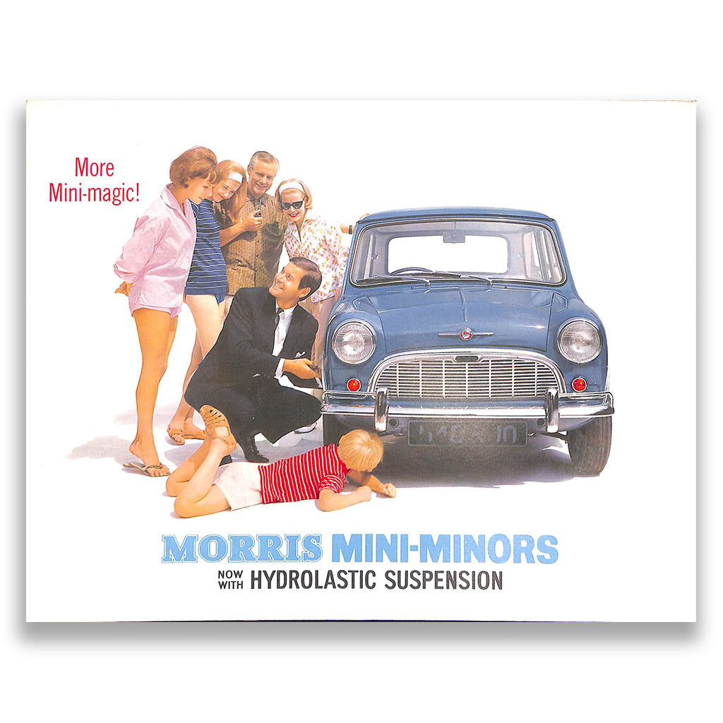 Morris Mini-Minor Car Sales Brochure #6462 1964