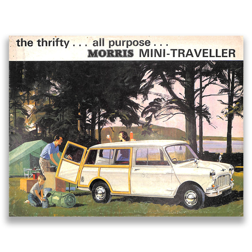 Morris Mini Traveller Car Sales Brochure #6465 1964