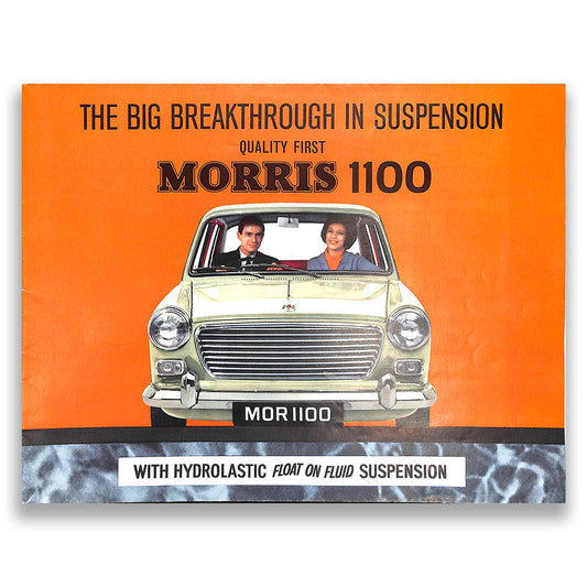 Morris 1100 Car Sales Brochure #6467 1964