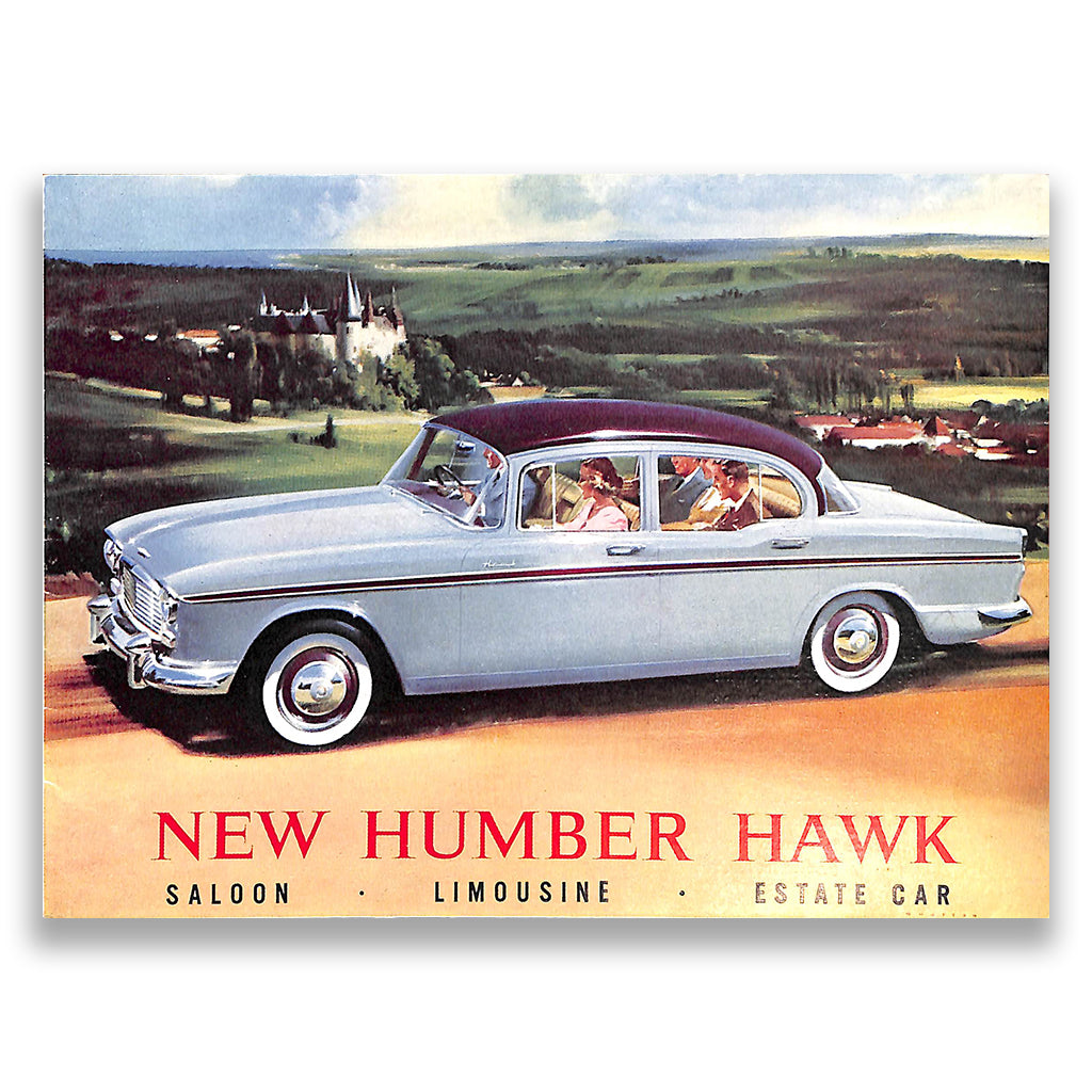 Humber Hawk Car Sales Brochure, #682/H 1960