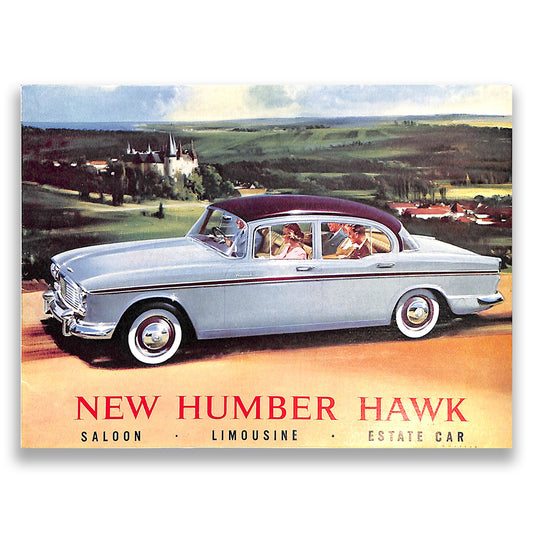 Humber Hawk Car Sales Brochure, #682/H 1960