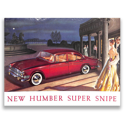 Humber Super Snipe Car Sales Brochure, #687/H 1959