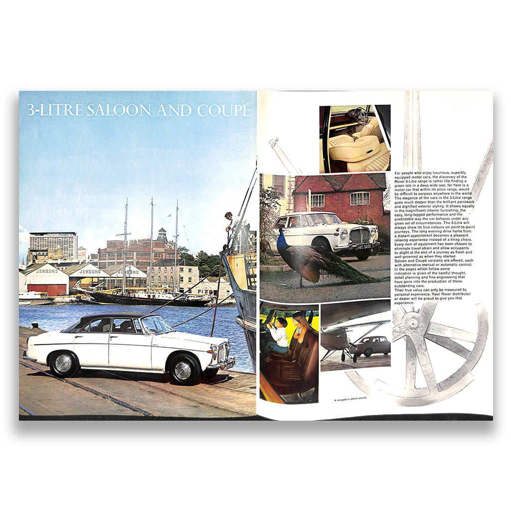 Rover 1967 Range Car Sales Brochure #690