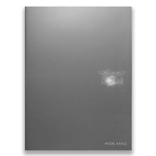 Aston Martin Range Brochure #703490 2007