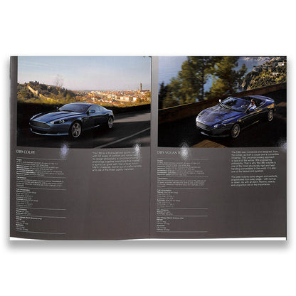 Aston Martin Range Brochure #703490 2007