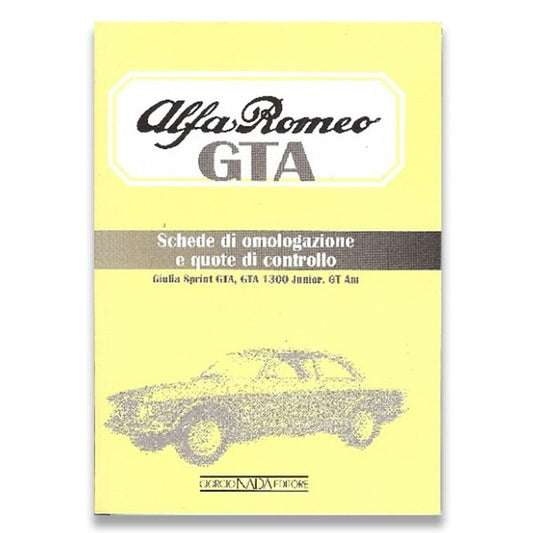 Alfa Romeo GTA Schede Di Omologazione image 0