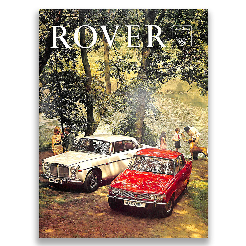 Rover 1969 Range Car Sales Brochure #738