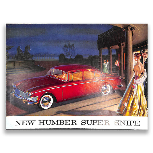 Humber Super Snipe Car Sales Brochure, #738/H 1959
