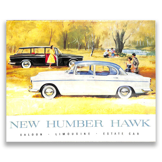 Humber Hawk Car Sales Brochure, #746/H 1961
