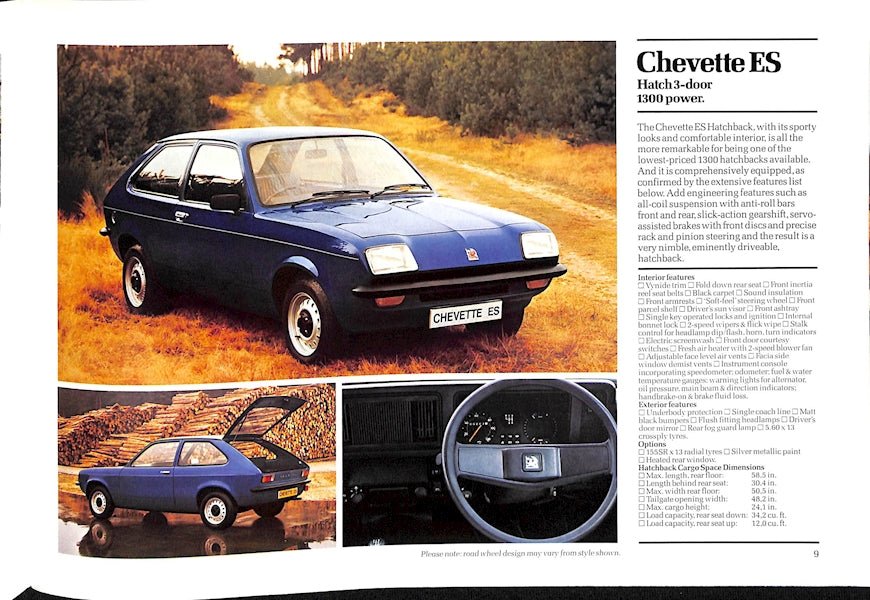 Vauxhall Range Brochure Summer 1981 image 2