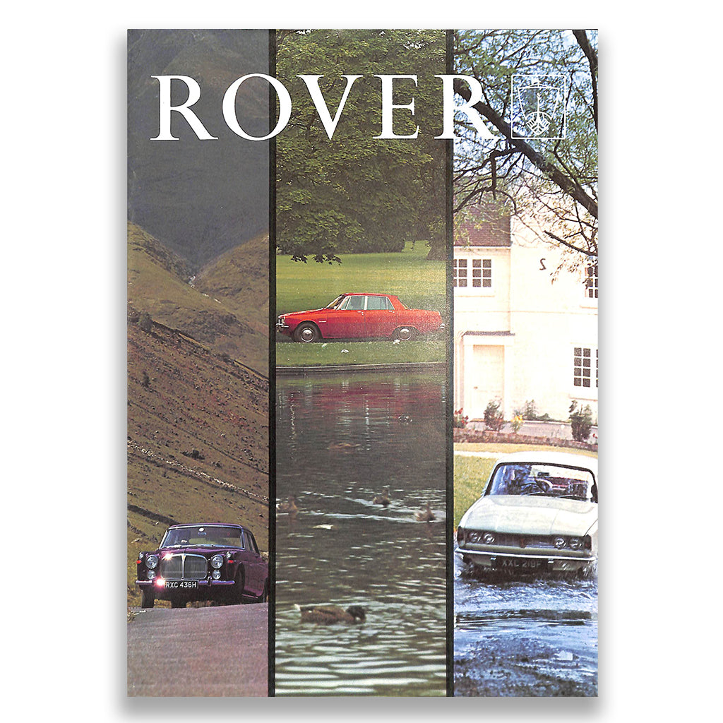 Rover 1970 Range Car Sales Brochure #778 1970