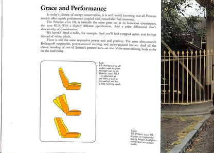 Princess Range Brochure, 1800, 1800HL, 2200HL &amp; 2200HLS #3153/E 1977 image 7