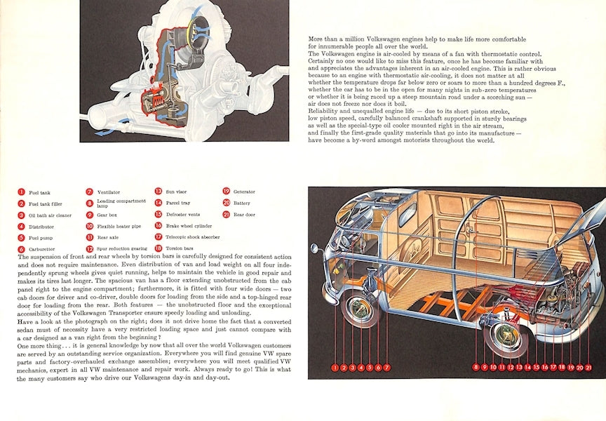 1957 Volkswagen Transporters Brochure image 2