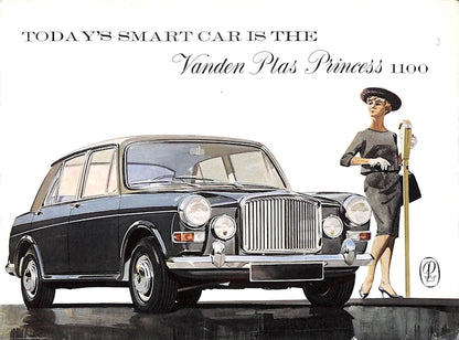 Vanden Plas Princess 1100 Brochure #2232/A 1964 image 0