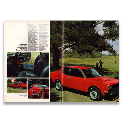 Fiat 128 Car Sales Brochure #80M-8/73 1974
