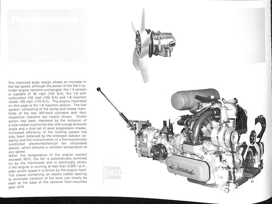 Lancia Flavia Car Sales Brochure, #8799204 1967 image 1